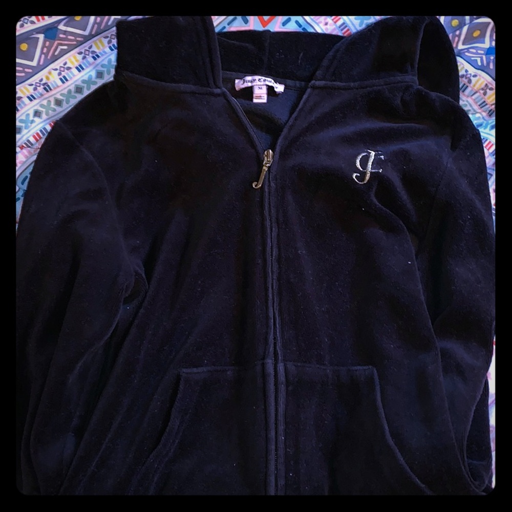 Real Juicy couture zip up size medium